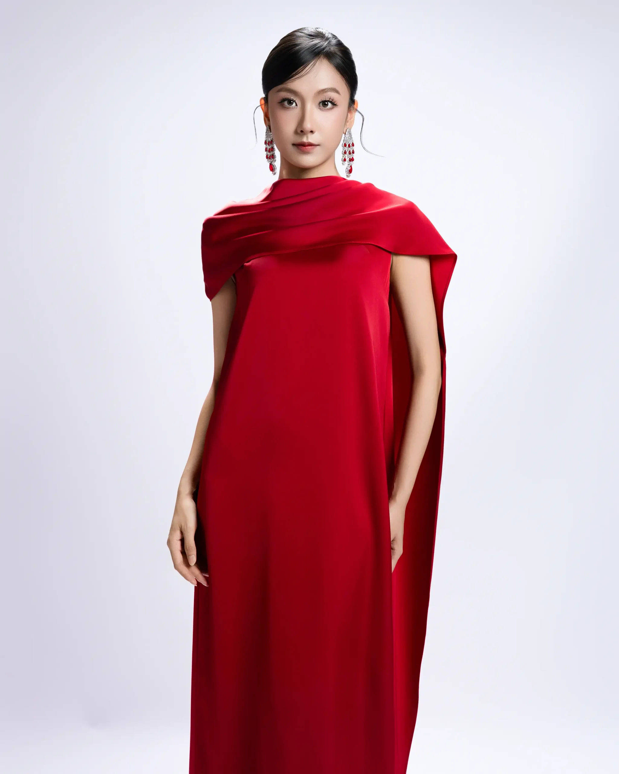 Maxi Cape Dress