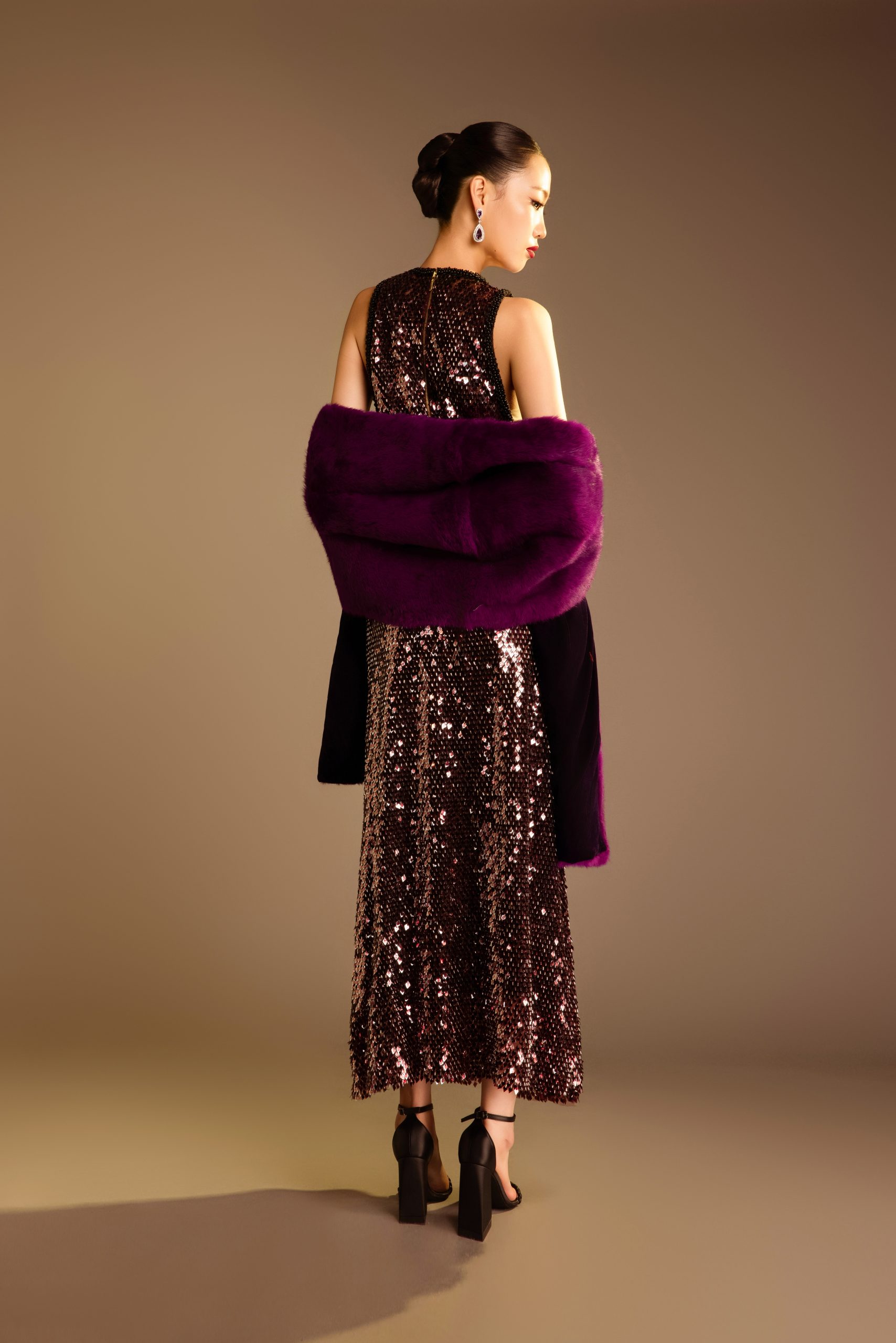 Sequin Shift Dress
