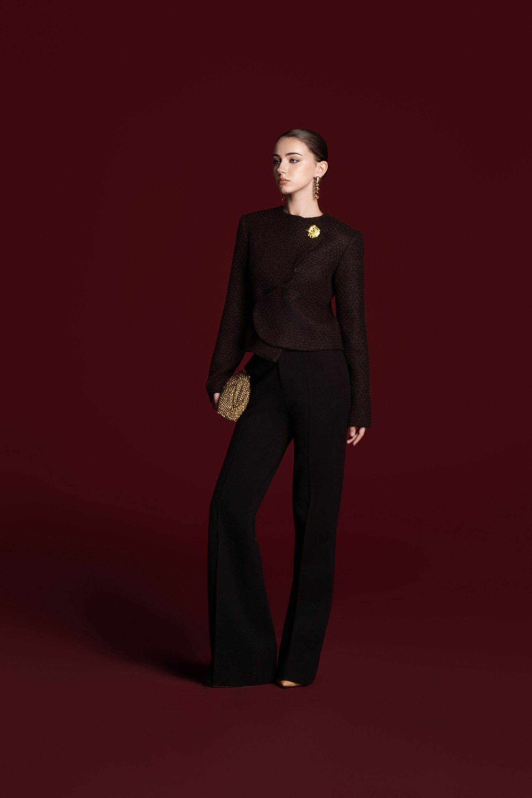 Straight Leg Trousers