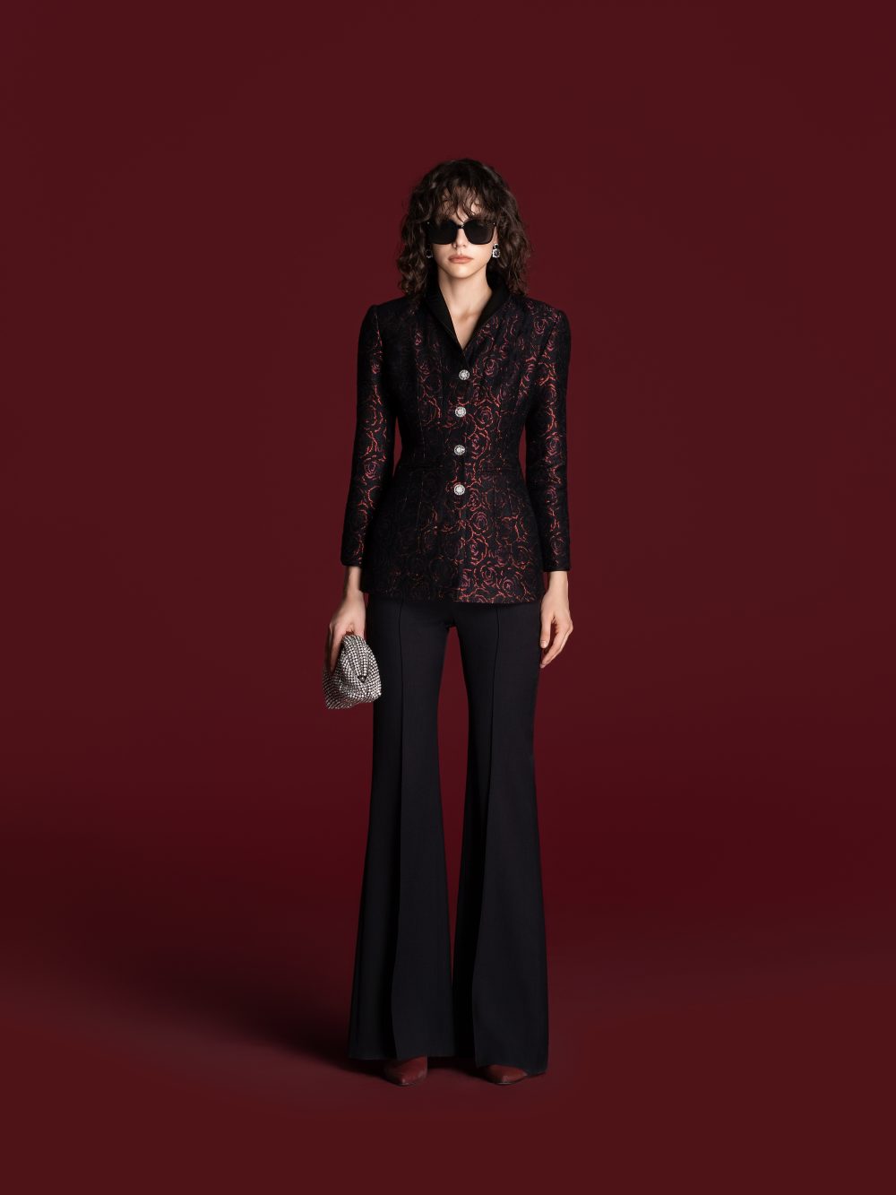 Tapered Leg Trousers