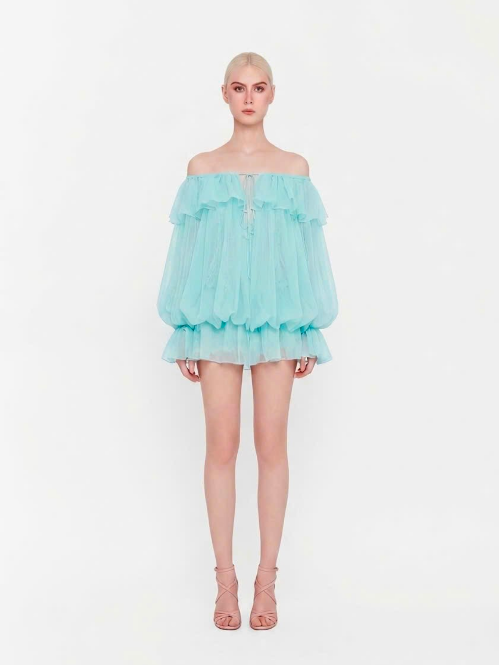 Off-shoulder Mini Dress