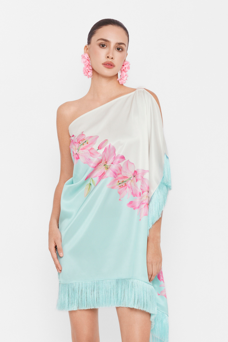One Shoulder Mini Dress